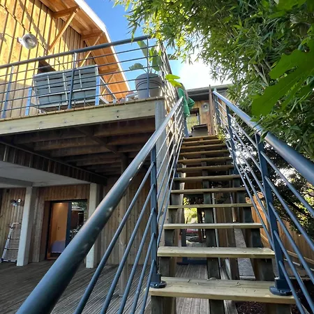 Maison En Première Ligne Port De De Buch Villa *