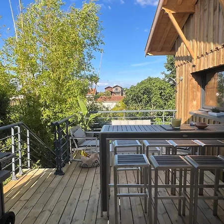 Maison En Première Ligne Port De De Buch *