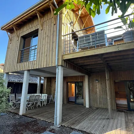 Maison En Première Ligne Port De De Buch